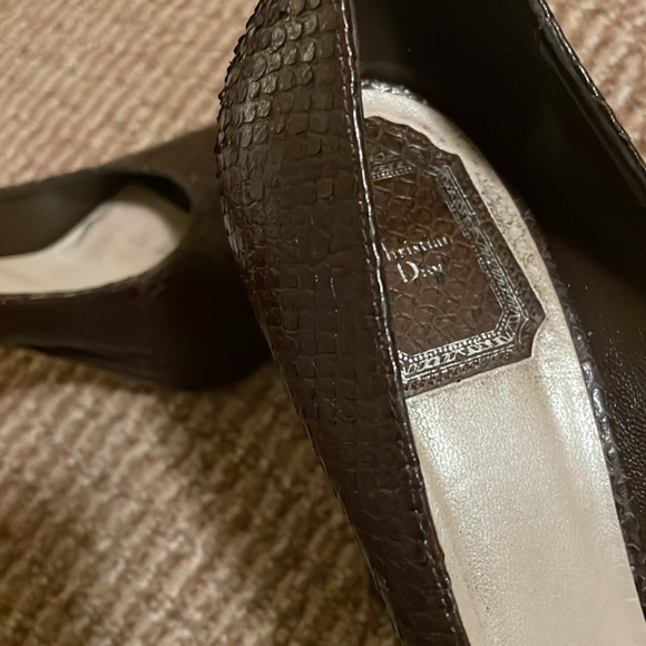 Christian Dior Miss Dior Escarpin brown 38.5 - Picture 9 of 12